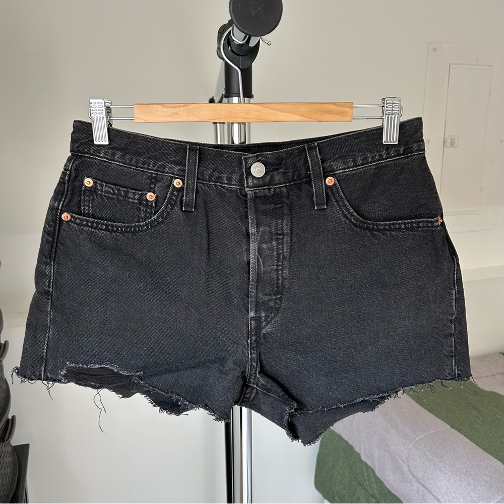 Levi’s 501 Jean Shorts Black 29